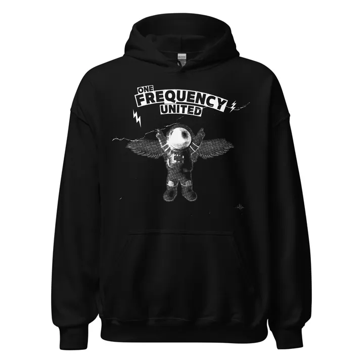 One Frequency United Logo Hoodie, front