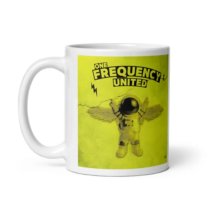 One Frequency United Logo Mug, view 2