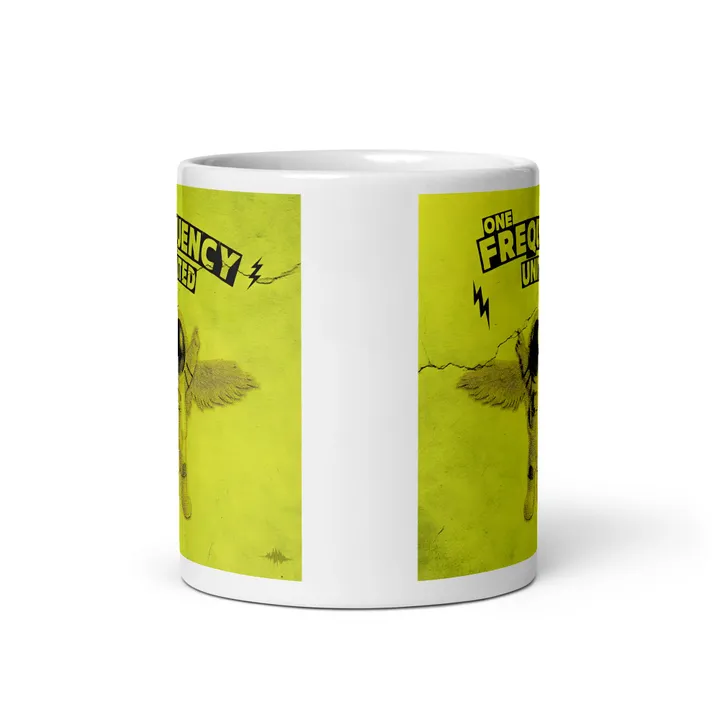One Frequency United Logo Mug, view 3