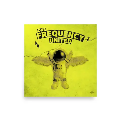 One Frequency United Logo Poster, product photo
